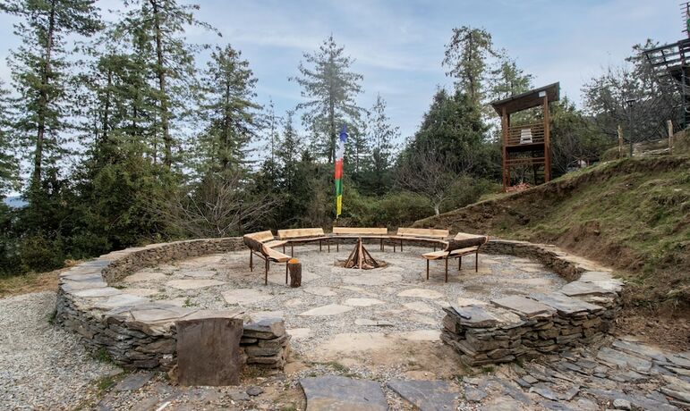 Imagen general del Hotel Treebo Trend Daak Bangla Retreat. Foto 18