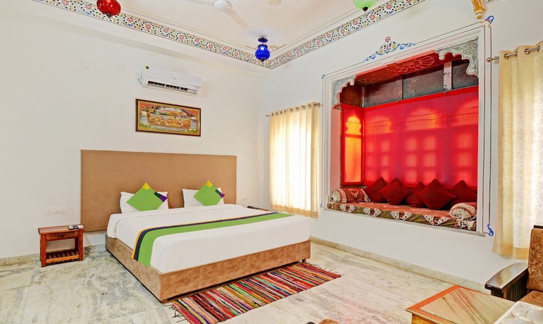 Imagen de la habitación del Hotel Treebo Trend Khakhri Haveli With Mountain View. Foto 4
