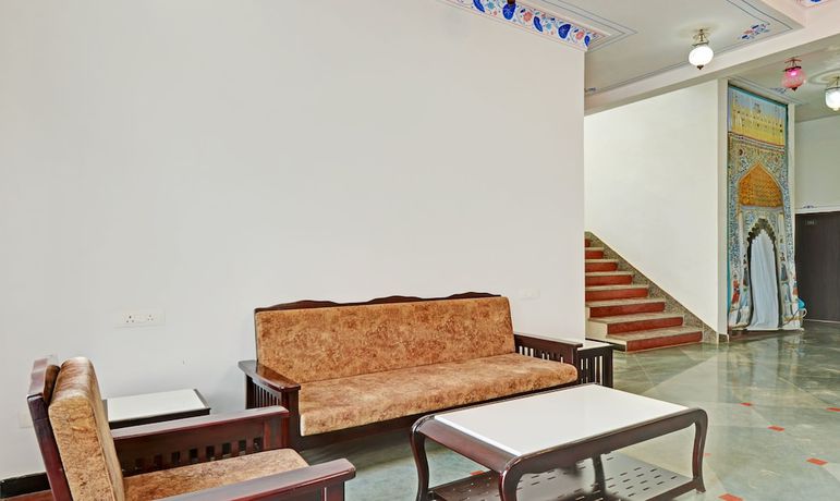 Imagen de los interiores del Hotel Treebo Trend Khakhri Haveli With Mountain View. Foto 14
