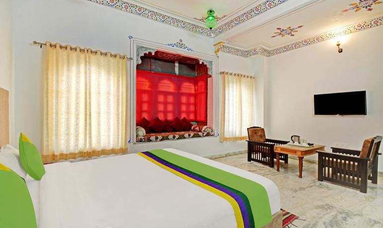 Imagen de la habitación del Hotel Treebo Trend Khakhri Haveli With Mountain View. Foto 5