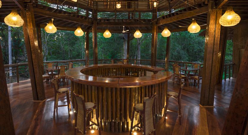 Imagen del bar/restaurante del Hotel Treehouse Lodge, Yucuruchi. Foto 2
