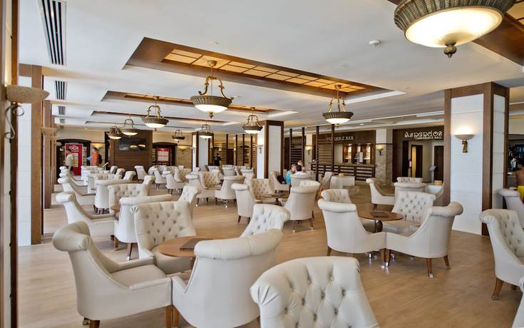 Imagen del bar/restaurante del Hotel Trendy Aspendos Beach - All Inclusive. Foto 6