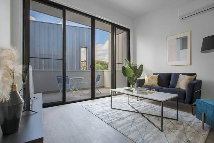 Imagen de la habitación del Hotel Trendy Livingstyle 2br@moonee Ponds Wifi+parking. Foto 19