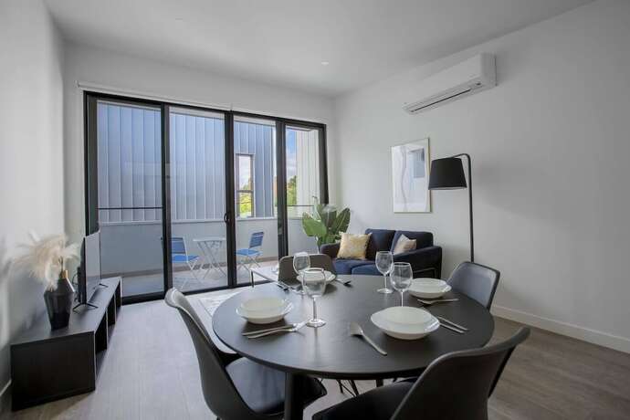 Imagen de la habitación del Hotel Trendy Livingstyle 2br@moonee Ponds Wifi+parking. Foto 20