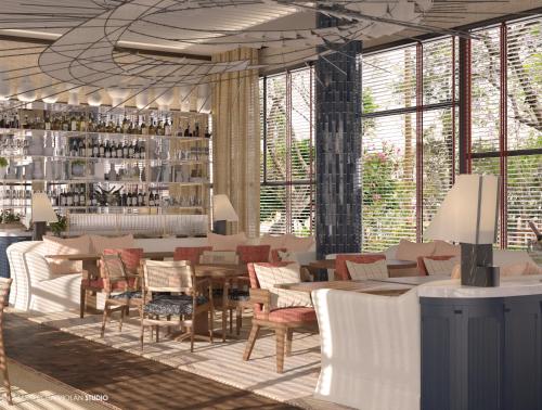 Imagen del bar/restaurante del Hotel Tres Reyes San Sebastian. Foto 11