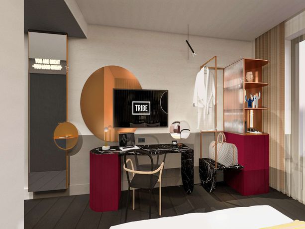 Imagen de la habitación del Hotel Tribe Amsterdam City. Foto 12