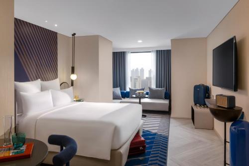 Imagen de la habitación del Hotel Tribe Living Bangkok Sukhumvit 39. Foto 17