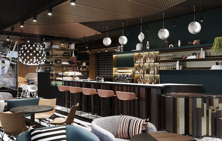 Imagen del bar/restaurante del Hotel Tribe Paris La Defense Esplanade. Foto 2