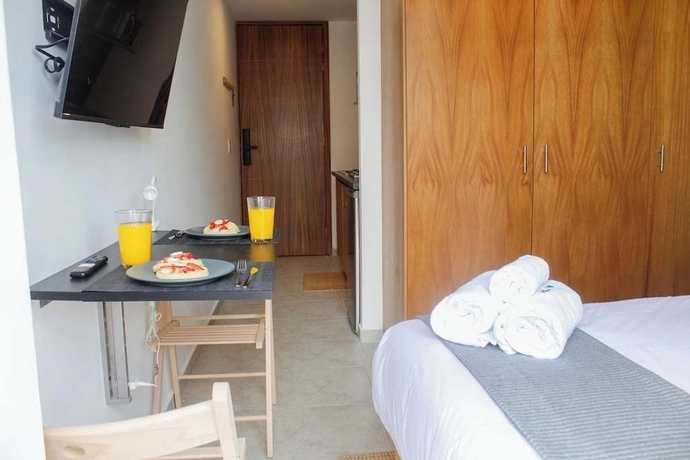 Imagen de la habitación del Hotel Tribu Santa Tere. Foto 7