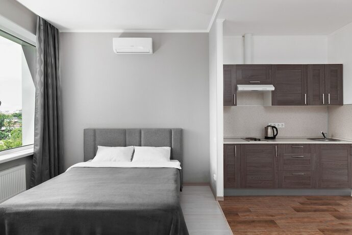 Imagen de la habitación del Hotel Tricolor Apartments. Foto 15