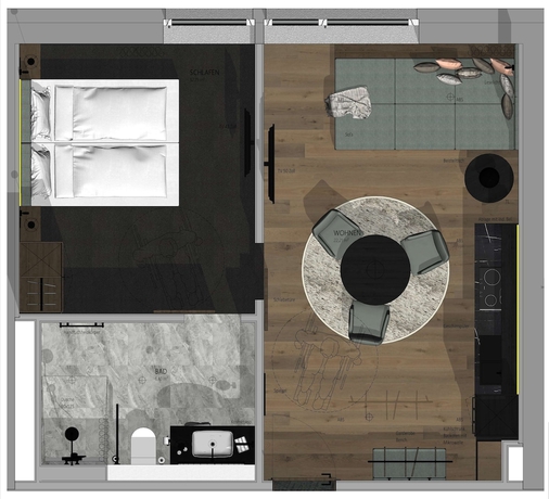 Imagen de la habitación del Hotel Trifor&ecirc;t Alpin.resort. Foto 6