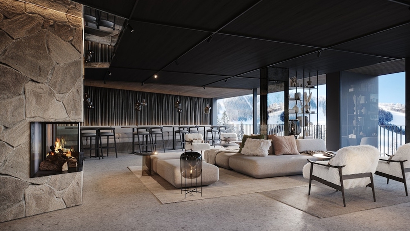 Imagen de los interiores del Hotel Trifor&ecirc;t Alpin.resort. Foto 19