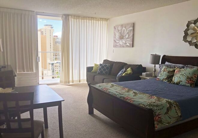 Imagen de la habitación del Hotel Tropical Studios at Marine Surf Waikiki. Foto 14
