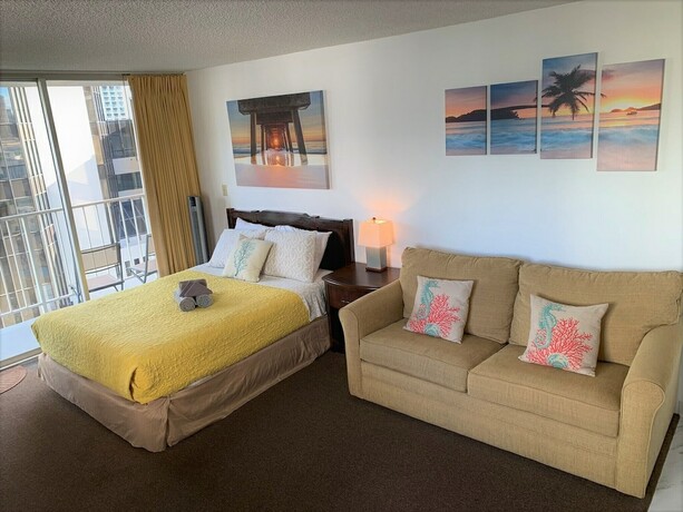 Imagen de la habitación del Hotel Tropical Studios at Marine Surf Waikiki. Foto 19