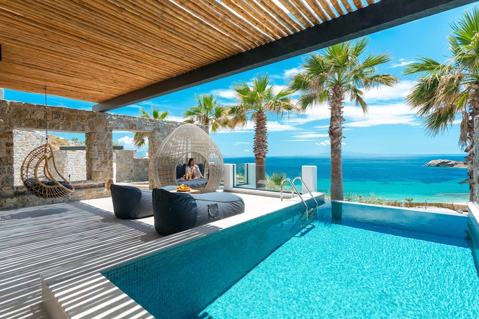 Imagen general del Hotel Tropicana , Suites and Villas Mykonos. Foto 1