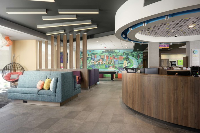 Imagen de los interiores del Hotel Tru By Hilton Chattanooga Hamilton Place. Foto 17