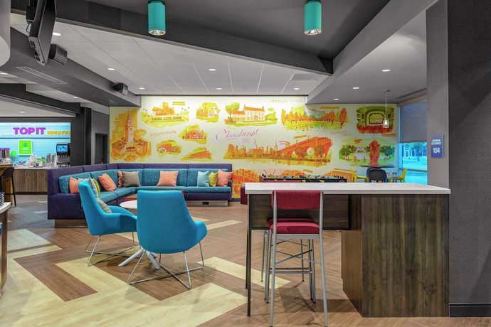 Imagen de los interiores del Hotel Tru By Hilton Cleveland Midtown. Foto 16