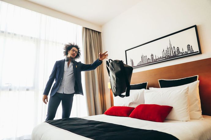 Imagen de la habitación del Hotel Tryp By Wyndham Dubai. Foto 9