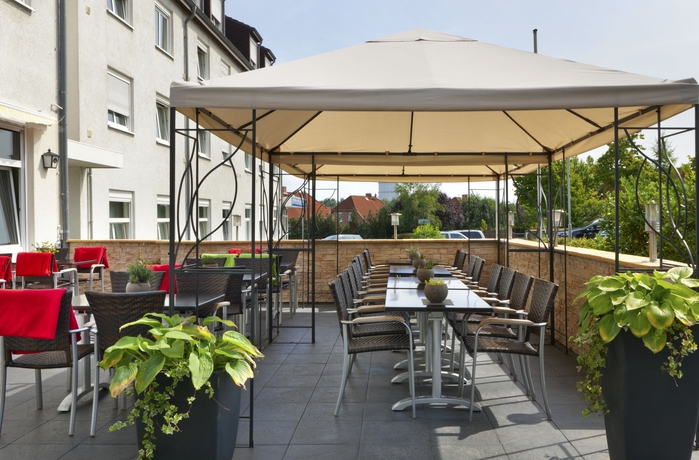 Imagen de los exteriores del Hotel Tryp By Wyndham Lübeck Aquamarin. Foto 10