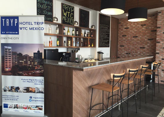 Imagen del bar/restaurante del Hotel Tryp By Wyndham Mexico City World Trade Center Area. Foto 4