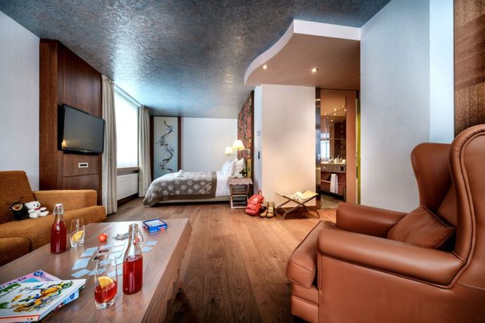 Imagen de la habitación del Hotel Tschuggen Grand Hotel. Foto 9