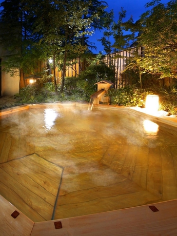 Imagen de la piscina del Hotel Tsukagoshiyashichibee. Foto 17