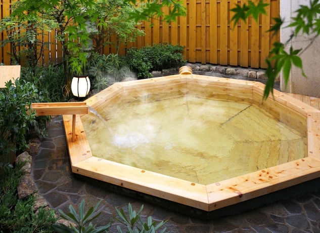 Imagen de la piscina del Hotel Tsukagoshiyashichibee. Foto 18