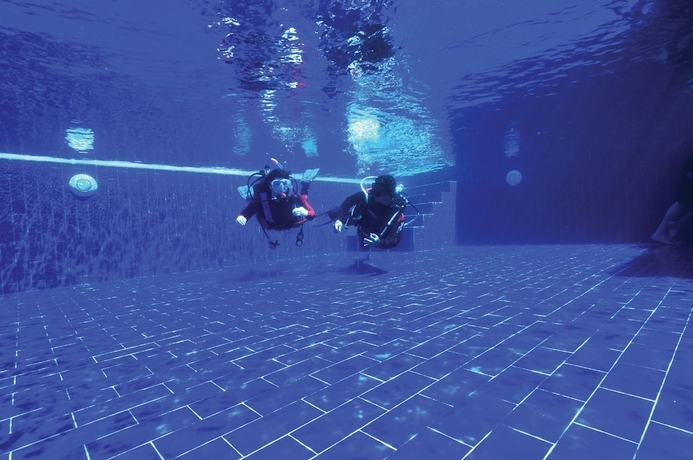Imagen de la piscina del Hotel Tulamben Wreck Divers Resort. Foto 15