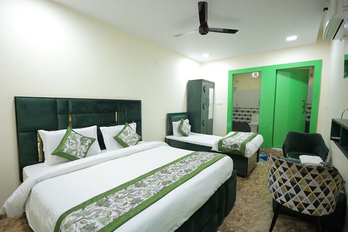 Imagen de la habitación del Hotel Tulsi Garden - Near Prem Mandir Vrindavan. Foto 19