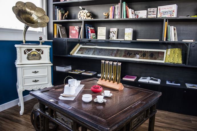 Imagen del bar/restaurante del Hotel Tung Nam Lou Art. Foto 5