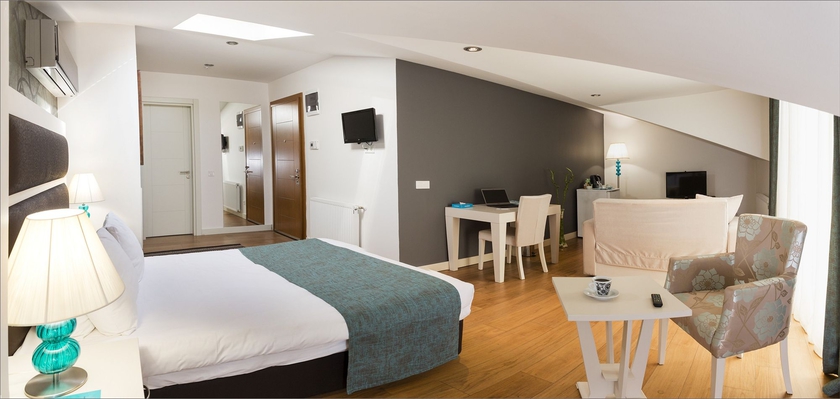 Imagen de la habitación del Hotel Turkuaz Suites. Foto 9