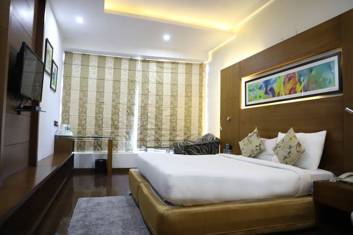 Imagen de la habitación del Hotel Turquoise, Chandigarh. Foto 7