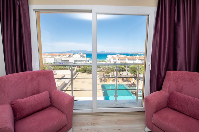 Imagen de la habitación del Hotel Twins, Cesme. Foto 5