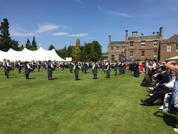 Imagen de los exteriores del Hotel Tyndrum Lodges. Foto 13