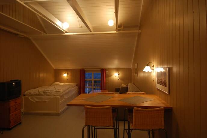 Imagen de la habitación del Hotel Tyskhella Rorbuer. Foto 9