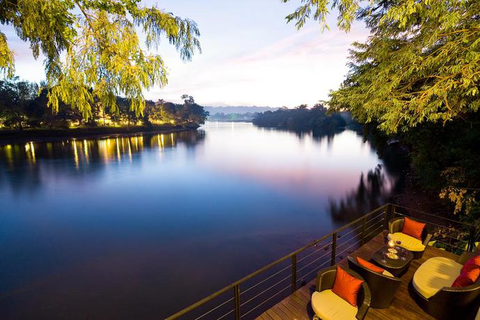 Imagen de los exteriores del Hotel U Inchantree Kanchanaburi. Foto 7