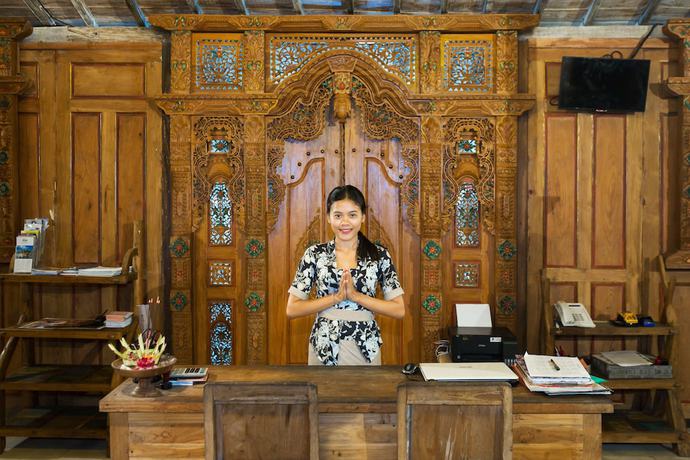 Imagen del bar/restaurante del Hotel Ubud Art Resort. Foto 2