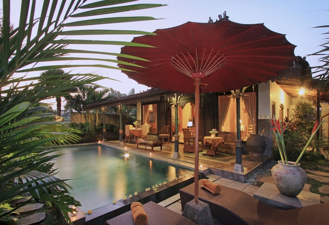 Imagen de la piscina del Hotel Ubud Syailendra Heritage Villas By Eps. Foto 14