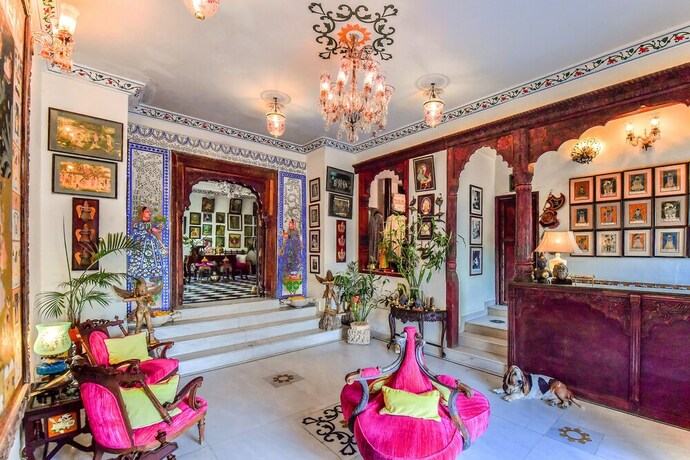 Imagen de los interiores del Hotel Udai Kothi. Foto 19