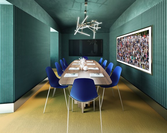 Imagen de los interiores del Hotel Unahotels Trastevere Roma. Foto 14