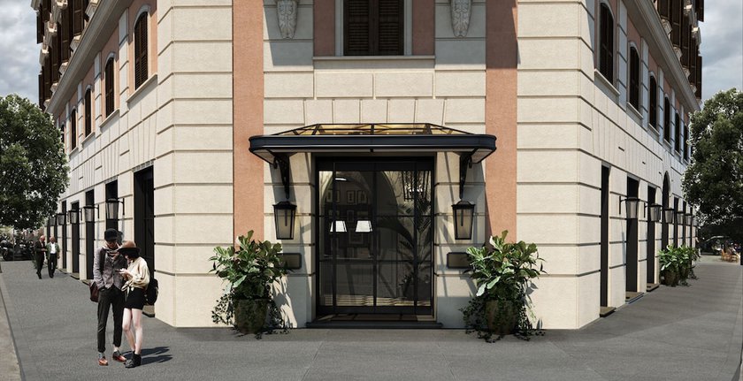 Imagen de los exteriores del Hotel Unahotels Trastevere Roma. Foto 9