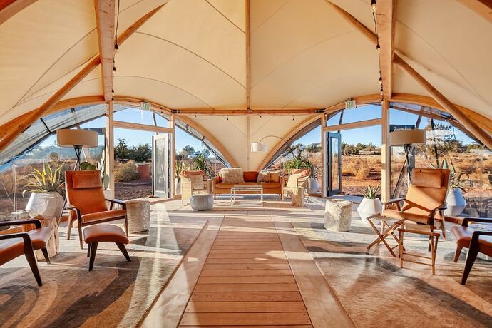 Imagen general del Hotel Under Canvas Grand Canyon, Valle. Foto 3