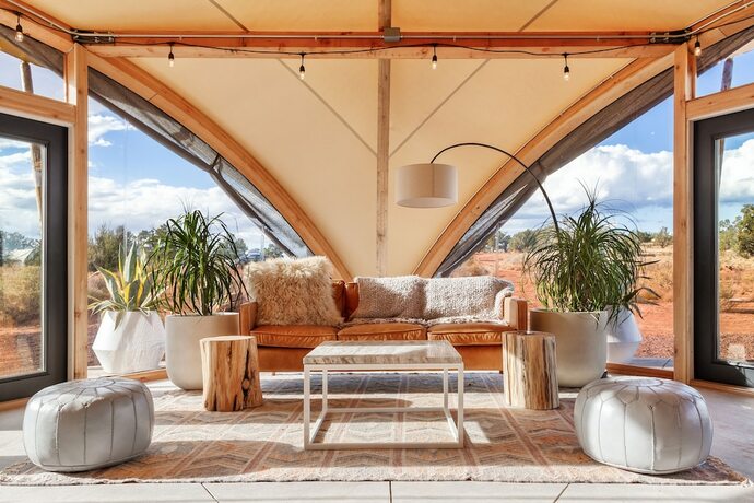 Imagen general del Hotel Under Canvas Grand Canyon, Valle. Foto 8