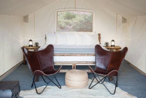 Imagen de la habitación del Hotel Under Canvas Great Smoky Mountains. Foto 2