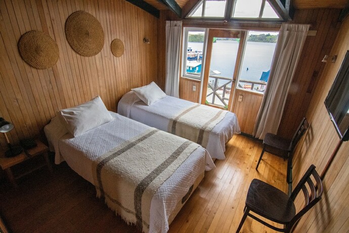 Imagen de la habitación del Hotel Unicornio Azul, Castro. Foto 18
