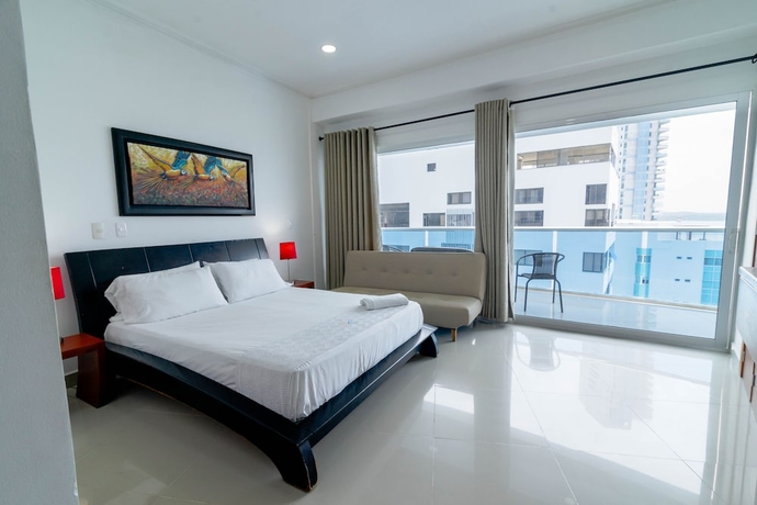 Imagen de la habitación del Hotel Unik Cartagena Edificio Poseidon. Foto 3