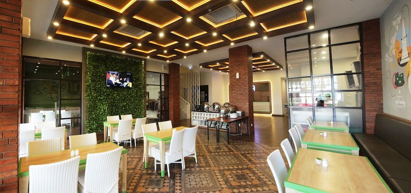 Imagen del bar/restaurante del Hotel Uniq Yogyakarta. Foto 4