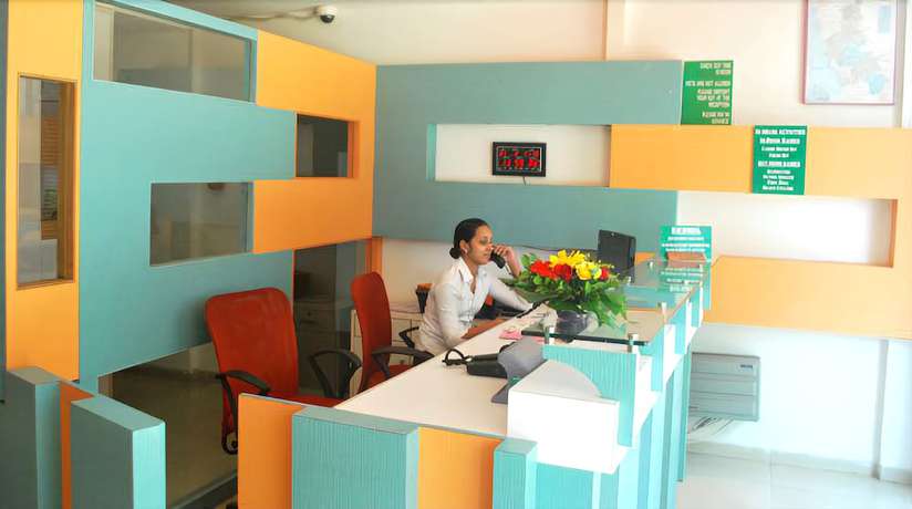 Imagen del bar/restaurante del Hotel United-21 Sagar Kinara. Foto 6