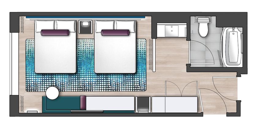 Imagen de la habitación del Hotel Universal Terra Luna Resort. Foto 7