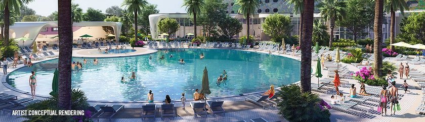 Imagen de la piscina del Hotel Universal Terra Luna Resort. Foto 10